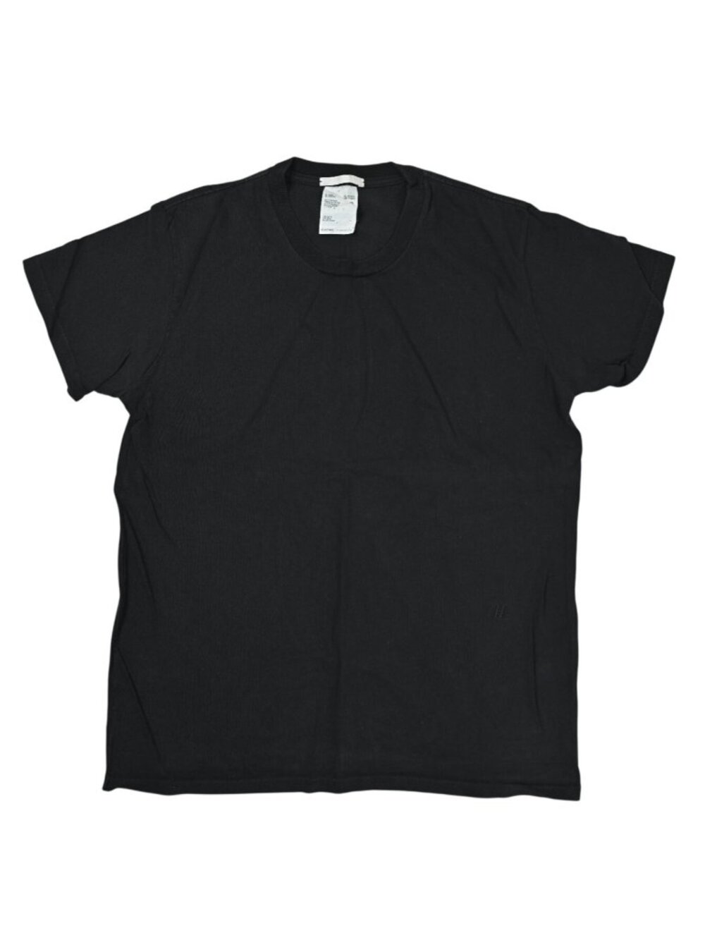 Helmut Lang Short Sleeve T-Shirt in Black